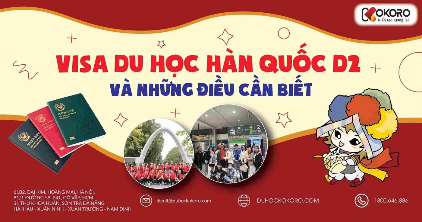 visa du học Hàn Quốc d2