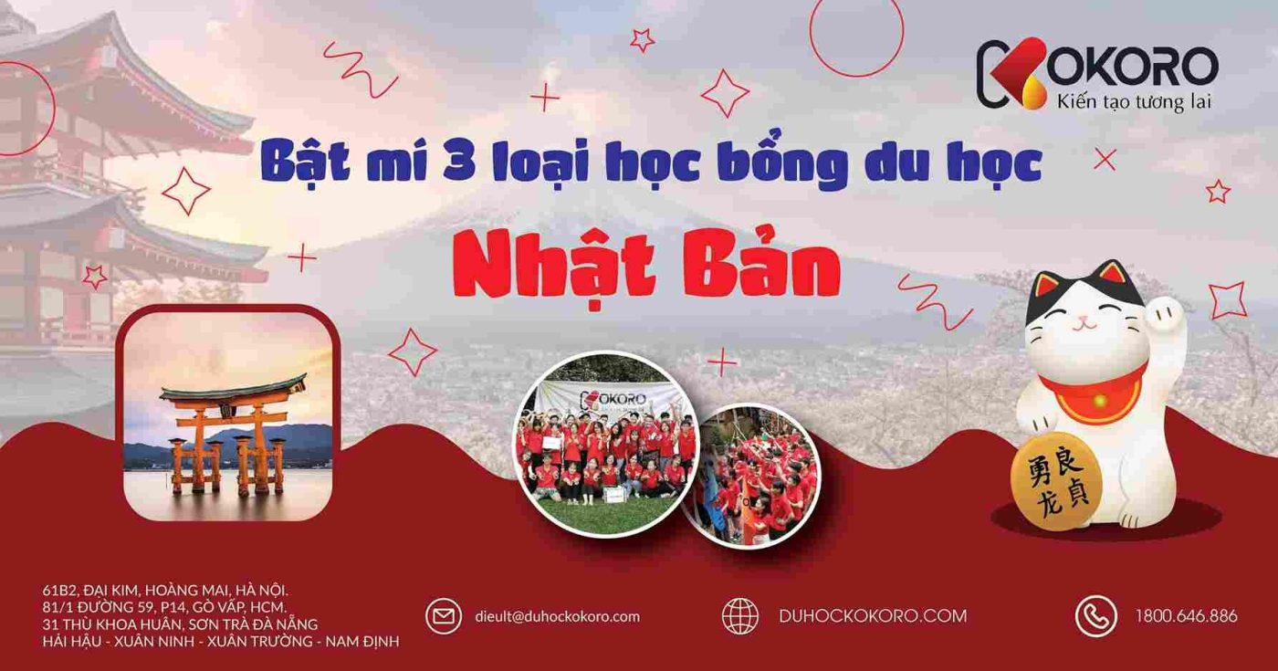 học bổng du học Nhật Bản