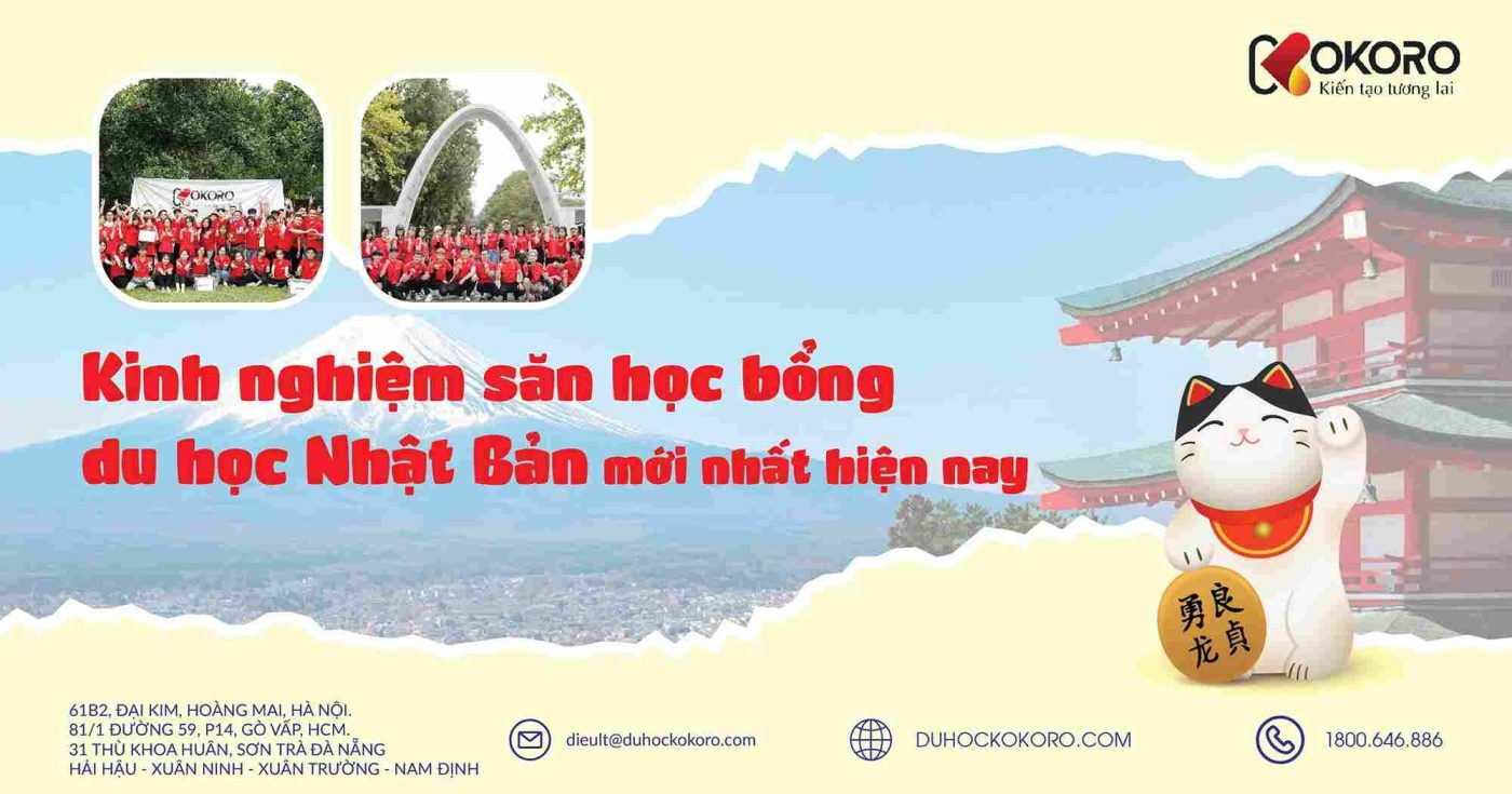 kinh nghiệm săn học bổng