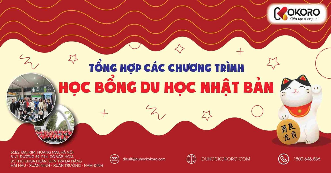 chương trình học bổng du học Nhật Bản