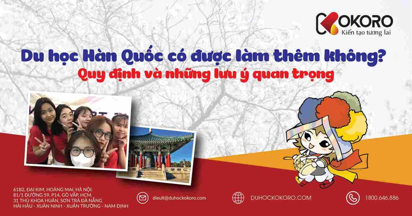 du-hoc-Hàn-Quốc-có-được-làm-thêm-không