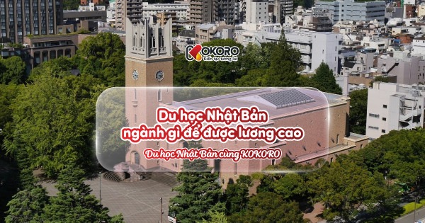 Du học Nhật Bản ngành gì để được lương cao