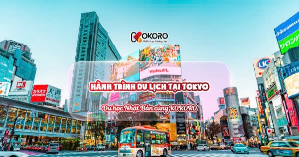 Hành trình du lịch tại Tokyo (Nhật Bản)