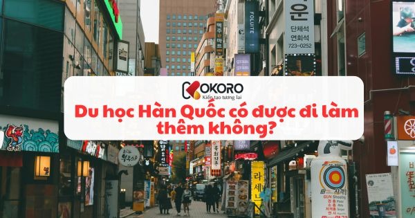 Du học Hàn Quốc có được đi làm thêm không?
