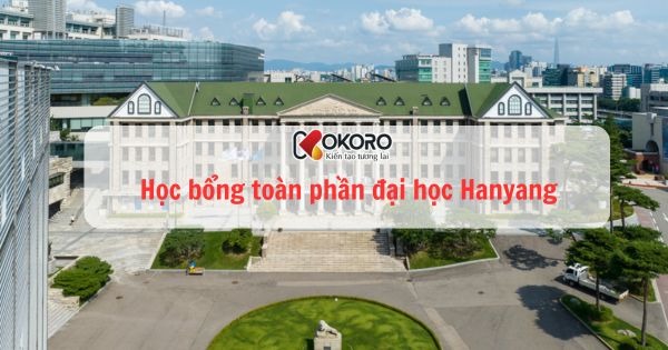 Học bổng toàn phần đại học Hanyang