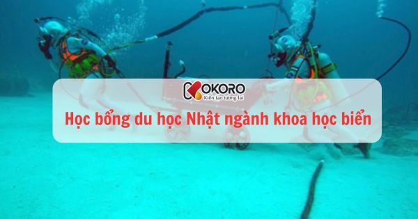 Học bổng du học Nhật ngành khoa học biển