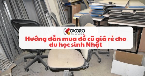 Hướng dẫn mua đồ cũ giá rẻ cho du học sinh Nhật