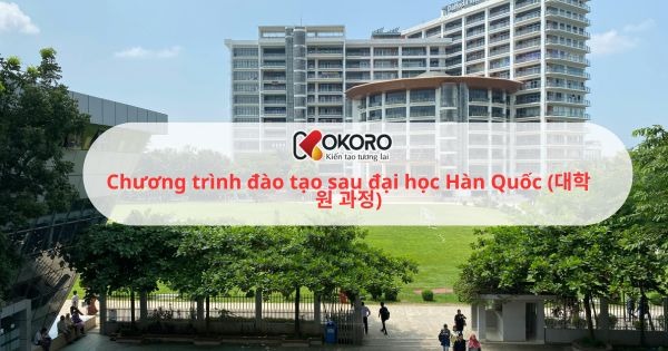 Chương trình đào tạo sau đại học Hàn Quốc (대학원 과정)